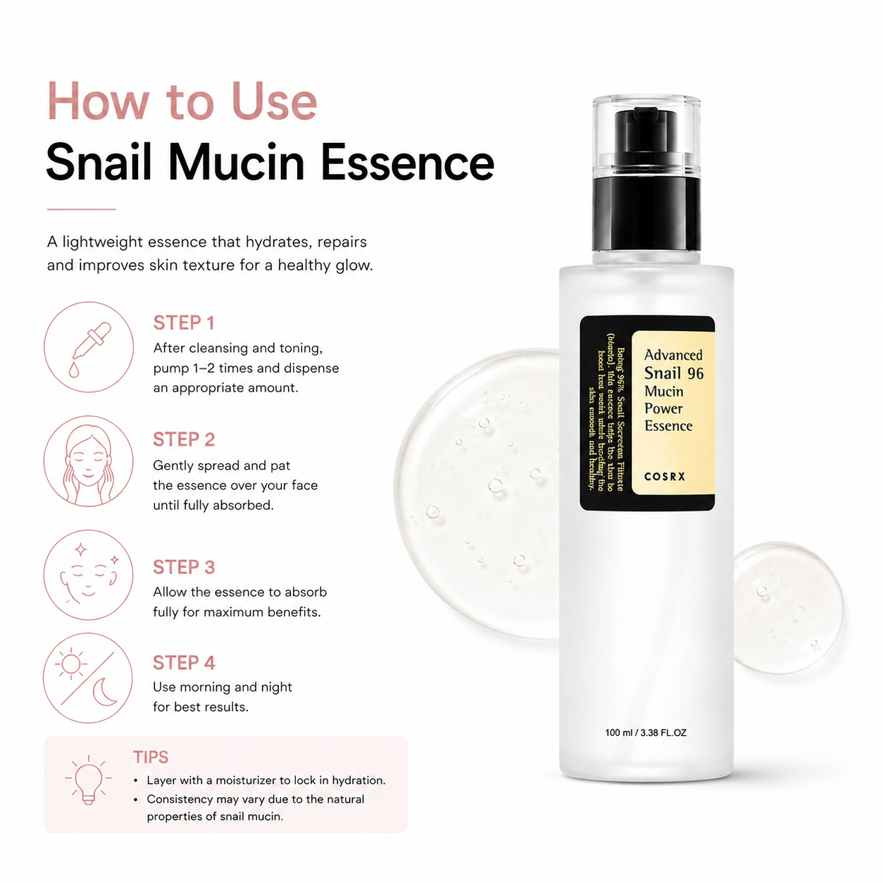Advanced Snail 96 Mucin Power Essence