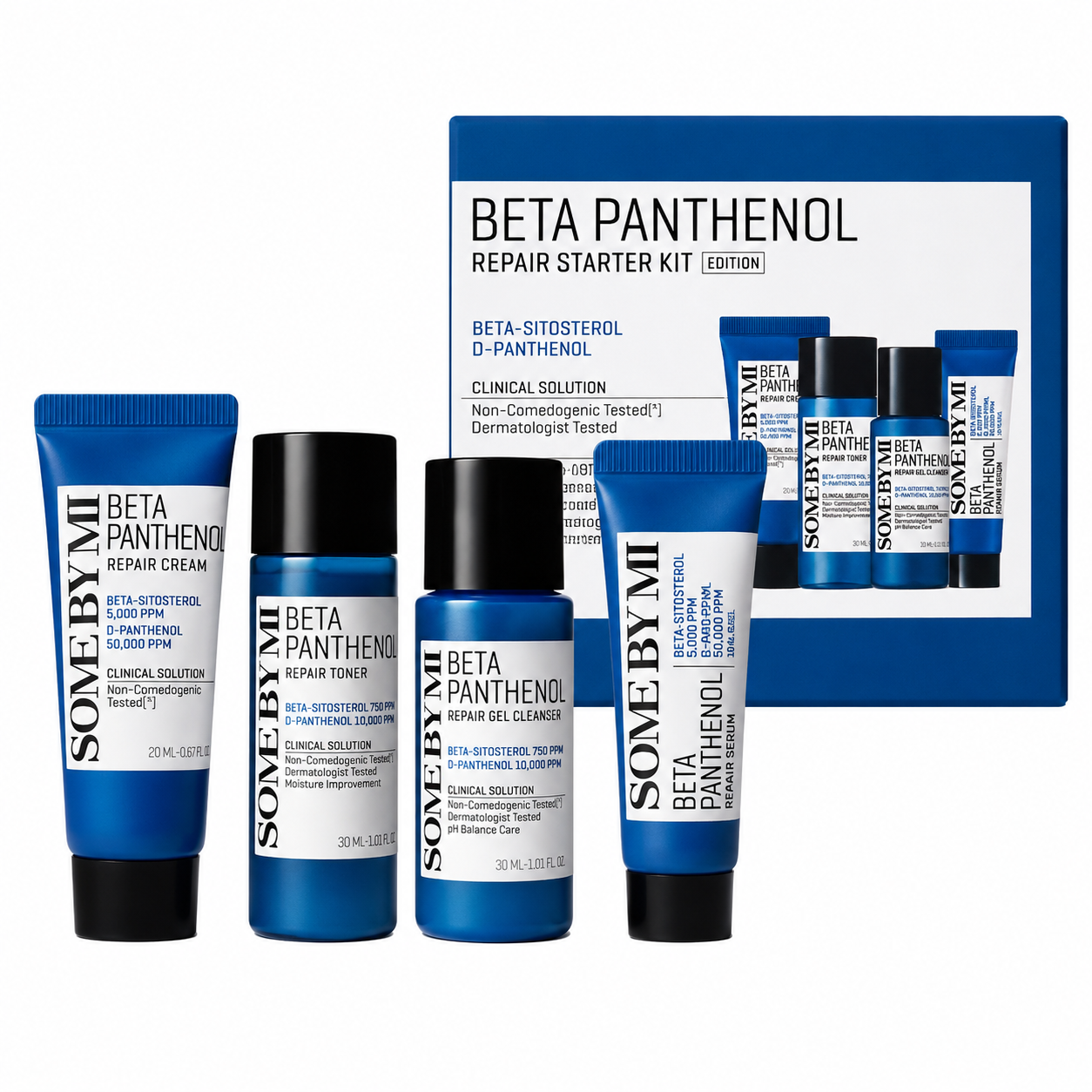 SOME BY MI - Beta Panthenol Repair Starter Kit - 4 pcs