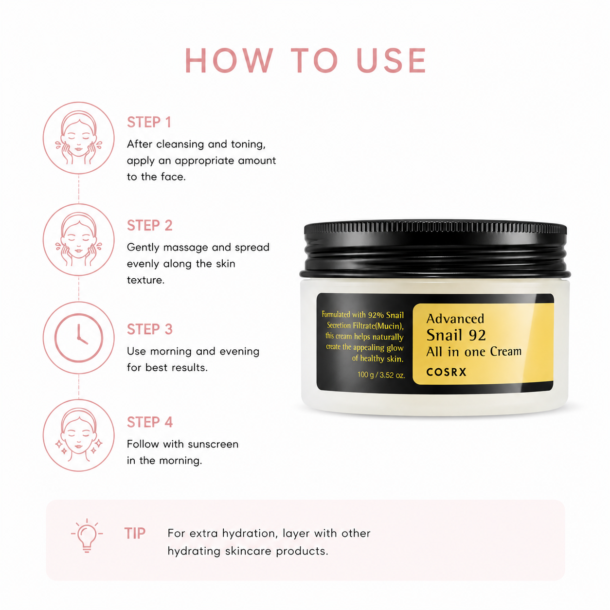 COSRX - Advanced Snail 92 All In One Cream
