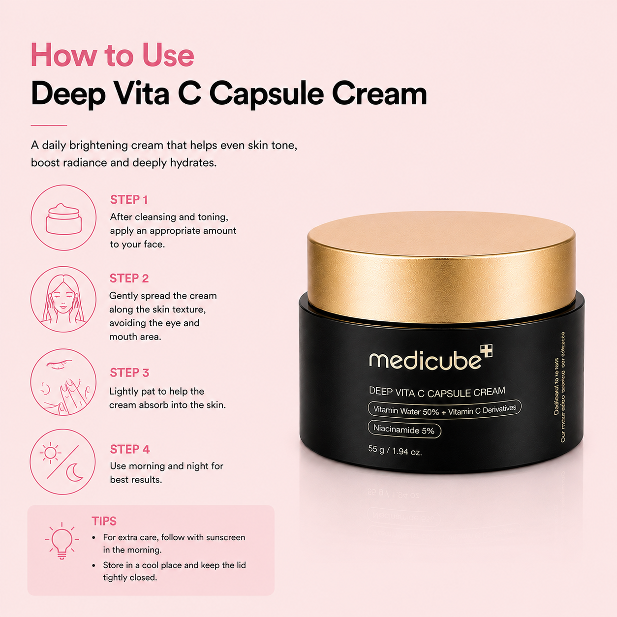 Medicube Vita C Capsule Cream