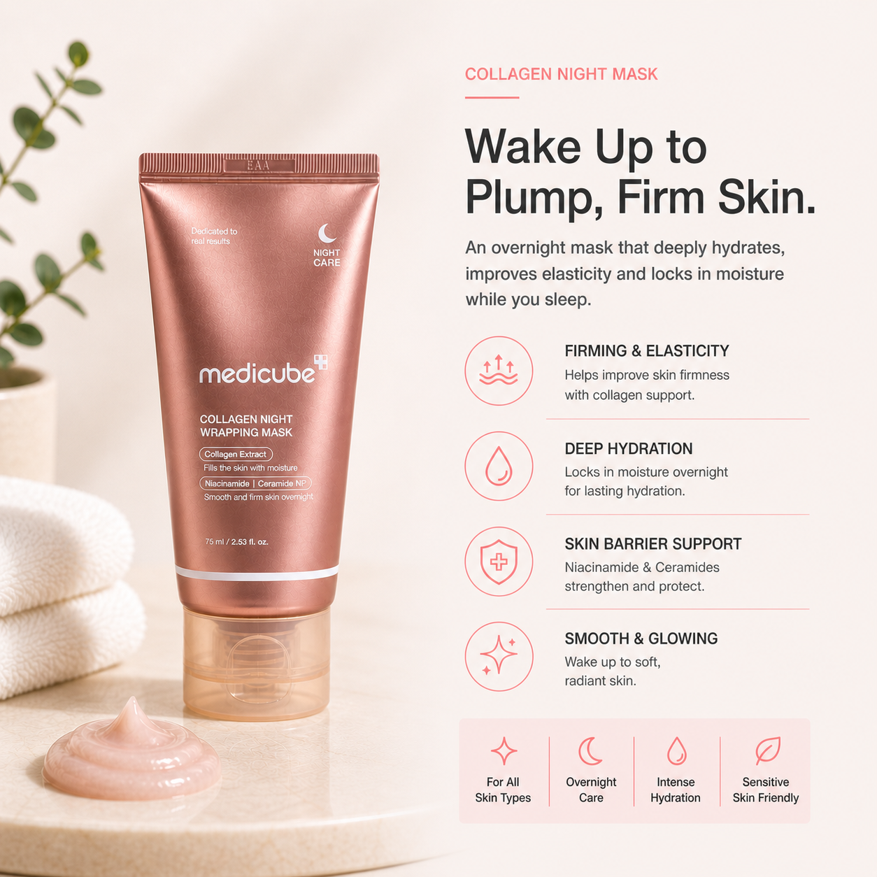 Medicube Collagen Night Wrapping Mask