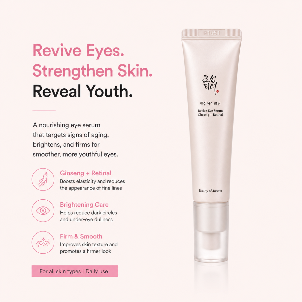 Beauty of Joseon Revive Eye Serum Ginseng + Retinal 30ML