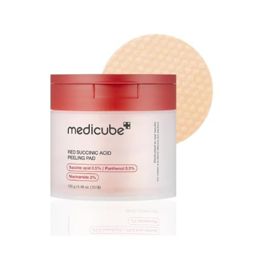 Medicube Red Succunic Acid Peeling Pad - 70pcs