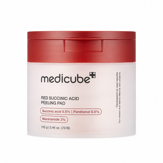 Medicube Red Succunic Acid Peeling Pad - 70pcs